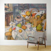 Paul Cezanne - Stillleben mit Basket Wandteppich (Beispiel (Horizontal))