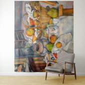 Paul Cezanne - Stillleben mit Basket Wandteppich (Beispiel)