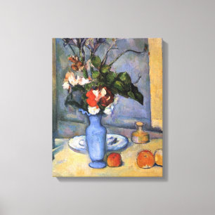 Paul Cezanne - Stillleben mit blauer Vase Leinwanddruck