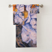 Paul Cezanne - Stillleben mit einem Vorhang Badhandtuch Set (Insitu)