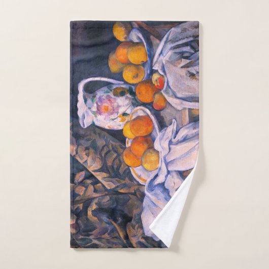 Paul Cezanne - Stillleben mit einem Vorhang Badhandtuch Set (Handtuch)
