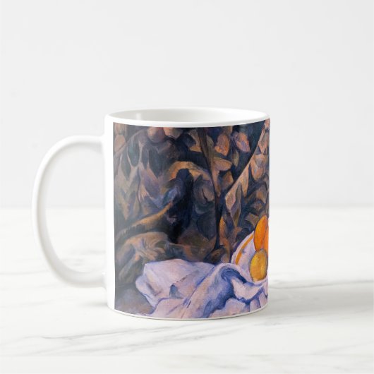 Paul Cezanne - Stillleben mit einem Vorhang Kaffeetasse (Links)