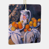 Paul Cezanne - Stillleben mit einem Vorhang Keramikornament (Rechts)