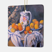 Paul Cezanne - Stillleben mit einem Vorhang Keramikornament (Links)