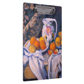Paul Cezanne - Stillleben mit einem Vorhang Klemmbrett (Rechts)
