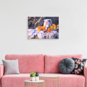 Paul Cezanne - Stillleben mit einem Vorhang Leinwanddruck (Insitu (Wohnzimmer))