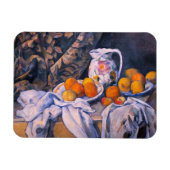 Paul Cezanne - Stillleben mit einem Vorhang Magnet (Horizontal)