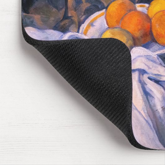 Paul Cezanne - Stillleben mit einem Vorhang Mousepad (Ecke)