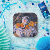 Paul Cezanne - Stillleben mit einem Vorhang Pappteller (Party)