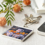 Paul Cezanne - Stillleben mit einem Vorhang Schlüsselanhänger (Seite)