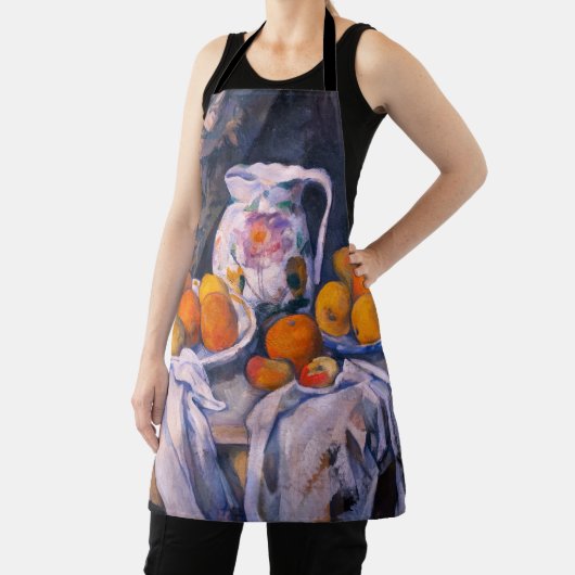 Paul Cezanne - Stillleben mit einem Vorhang Schürze (InSitu)