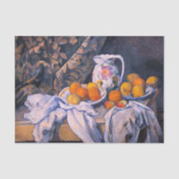 Paul Cezanne - Stillleben mit einem Vorhang