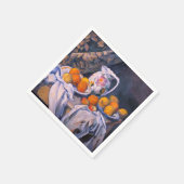 Paul Cezanne - Stillleben mit einem Vorhang Serviette (Ecke)