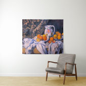 Paul Cezanne - Stillleben mit einem Vorhang Wandteppich (Beispiel (Horizontal))