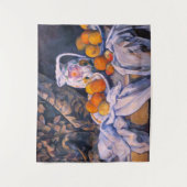 Paul Cezanne - Stillleben mit einem Vorhang Wandteppich (Vorderseite)