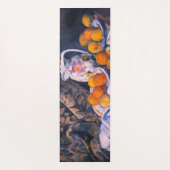 Paul Cezanne - Stillleben mit einem Vorhang Yogamatte (Rückseite)