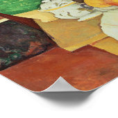 Paul Cezanne | Stillleben mit einer Kommode, Poster (Ecke)