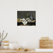 Paul Cezanne - Stillleben mit Kettle Poster (Küche)