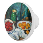 Paul Cezanne - Stillleben mit Kirschen und Peachs Keramikknauf (Rechts)