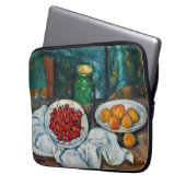 Paul Cezanne - Stillleben mit Kirschen und Peachs Laptopschutzhülle (Vorderseite Links)