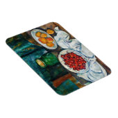 Paul Cezanne - Stillleben mit Kirschen und Peachs Magnet (Rechte Seite)