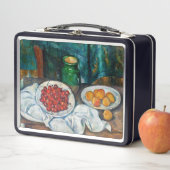 Paul Cezanne - Stillleben mit Kirschen und Peachs Metall Brotdose (Beispiel)