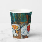 Paul Cezanne - Stillleben mit Kirschen und Peachs Pappbecher (Links)