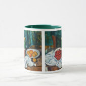 Paul Cezanne - Stillleben mit Kirschen und Peachs Tasse (Zentrum)