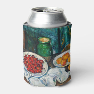 Paul Cezanne - Stillleben mit Kirschen und Pfirsic Dosenkühler