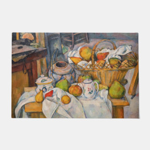 Paul Cezanne - Stillleben mit Korb Fußmatte