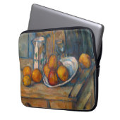 Paul Cezanne - Stillleben mit Milchsaft und Obst Laptopschutzhülle (Vorderseite Links)