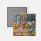 Paul Cezanne - Stillleben mit Milchsaft und Obst Magnet (Vorderseite/Rückseite)