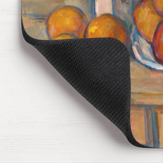 Paul Cezanne - Stillleben mit Milchsaft und Obst Mousepad (Ecke)