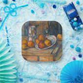Paul Cezanne - Stillleben mit Milchsaft und Obst Pappteller (Party)