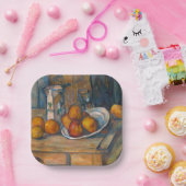 Paul Cezanne - Stillleben mit Milchsaft und Obst Pappteller (Party)