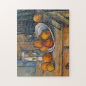 Paul Cezanne - Stillleben mit Milchsaft und Obst Puzzle (Vertikal)