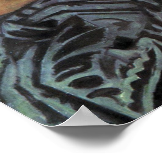 Paul Cezanne, Stillleben mit Obst Poster (Ecke)