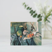 Paul Cezanne | Stillleben mit Pitcher und Aubergi Postkarte (Stehend Vorderseite)