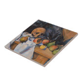 Paul Cezanne - Stillleben mit Skull Fliese (Seite)
