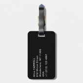 Paul Cezanne - Stillleben mit Skull Gepäckanhänger (Rückseite vertikal)