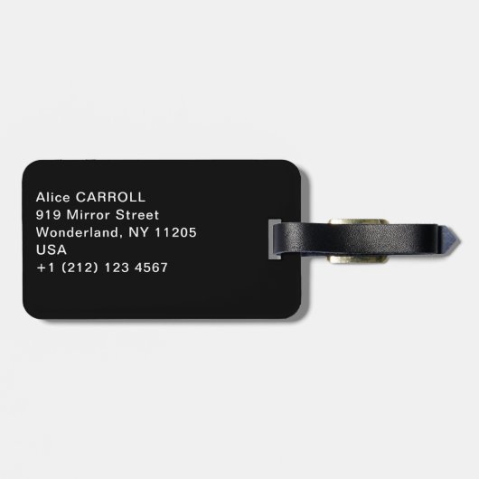 Paul Cezanne - Stillleben mit Skull Gepäckanhänger (Rückseite horizontal)