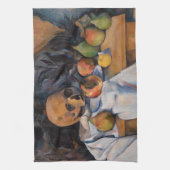 Paul Cezanne - Stillleben mit Skull Geschirrtuch (Vertikal)
