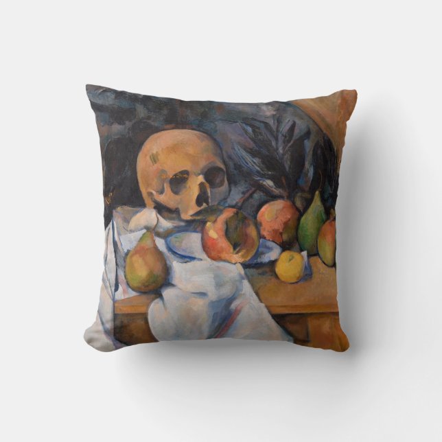 Paul Cezanne - Stillleben mit Skull Kissen (Vorderseite)
