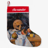 Paul Cezanne - Stillleben mit Skull Kleiner Weihnachtsstrumpf (Vorderseite)