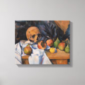Paul Cezanne - Stillleben mit Skull Leinwanddruck (Vorderseite)