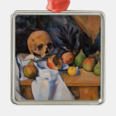 Paul Cezanne - Stillleben mit Skull Ornament Aus Metall (Vorne)