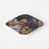 Paul Cezanne - Stillleben mit Skull Pappteller (Gewinkelt)