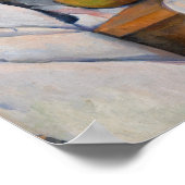 Paul Cezanne - Stillleben mit Skull Poster (Ecke)