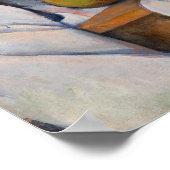 Paul Cezanne - Stillleben mit Skull Poster (Ecke)