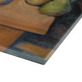 Paul Cezanne - Stillleben mit Skull Schneidebrett (Ecke)